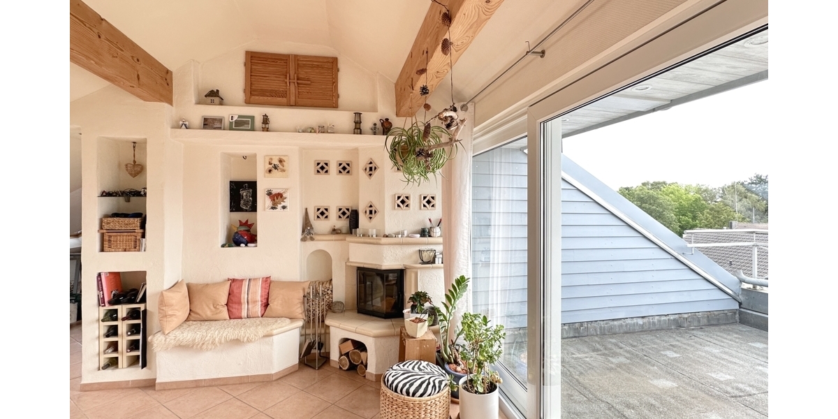 Kaminecke / Balkon