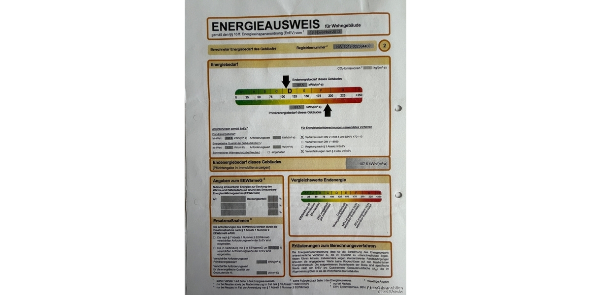 Energiepass Seite 2